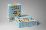 卡通动物儿童饼干包装盒