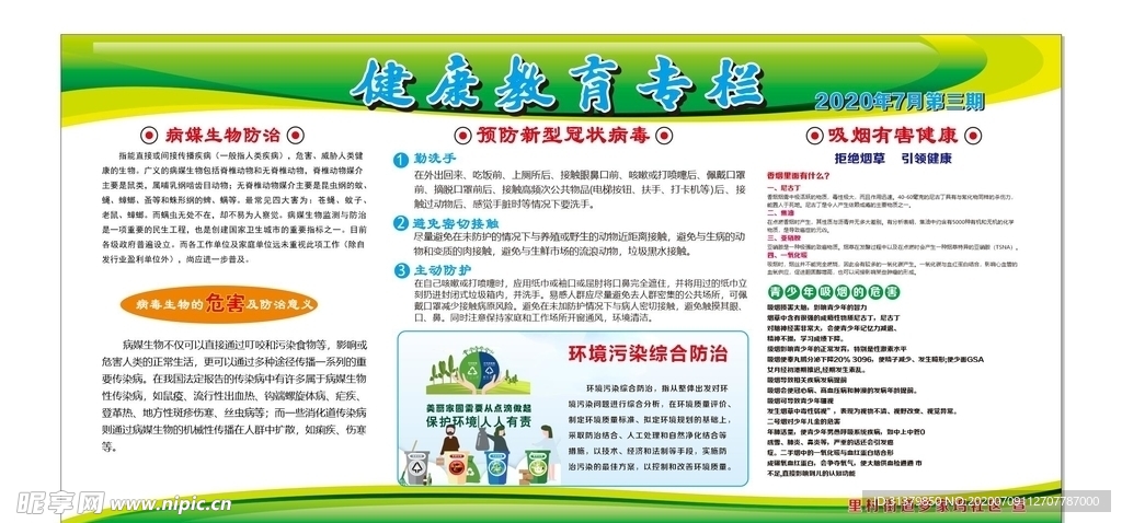 健康教育宣传栏