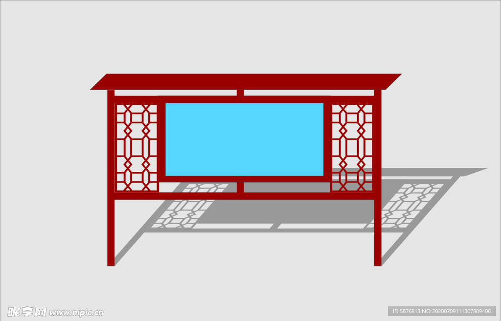 宣传栏展板造型