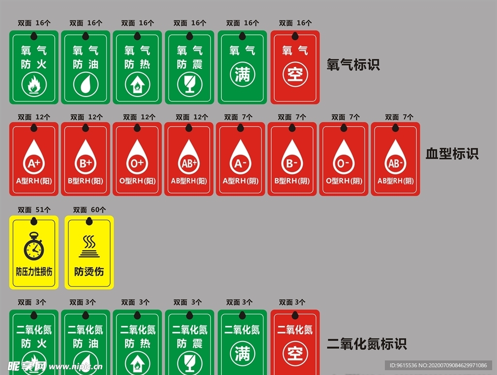 防火 防暴 防油标识