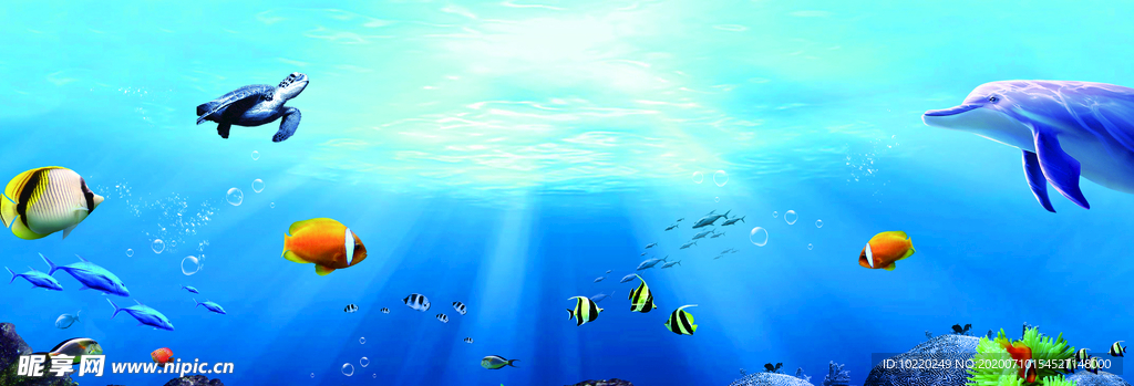 海洋背景图