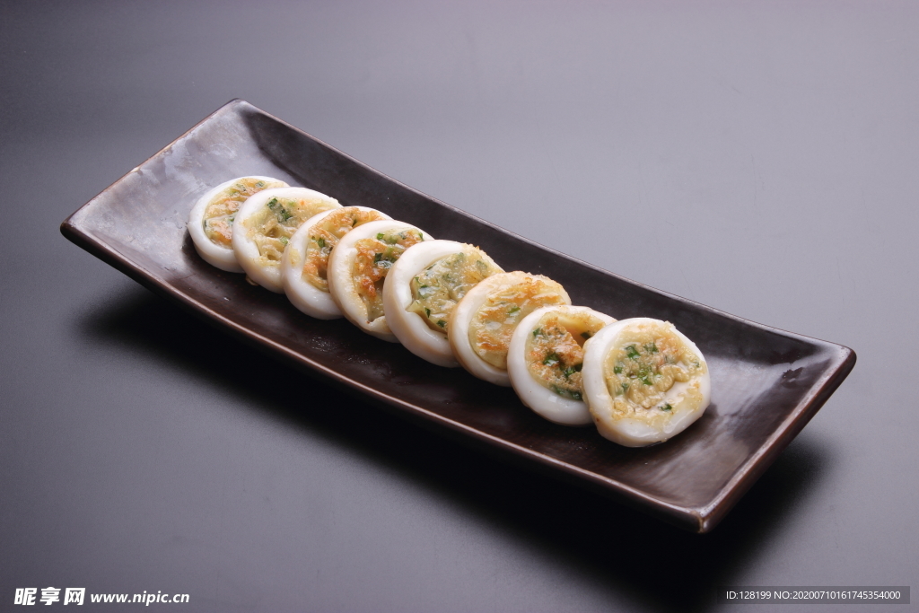 蔬菜鱿鱼饼