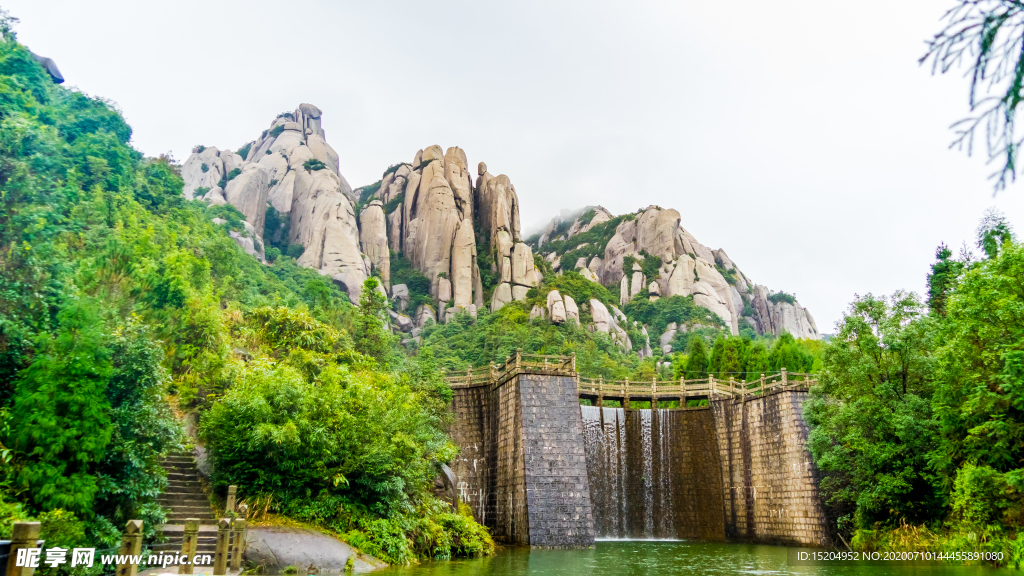 福建霞浦太姥山风光