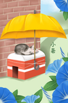 猫 伞 灶