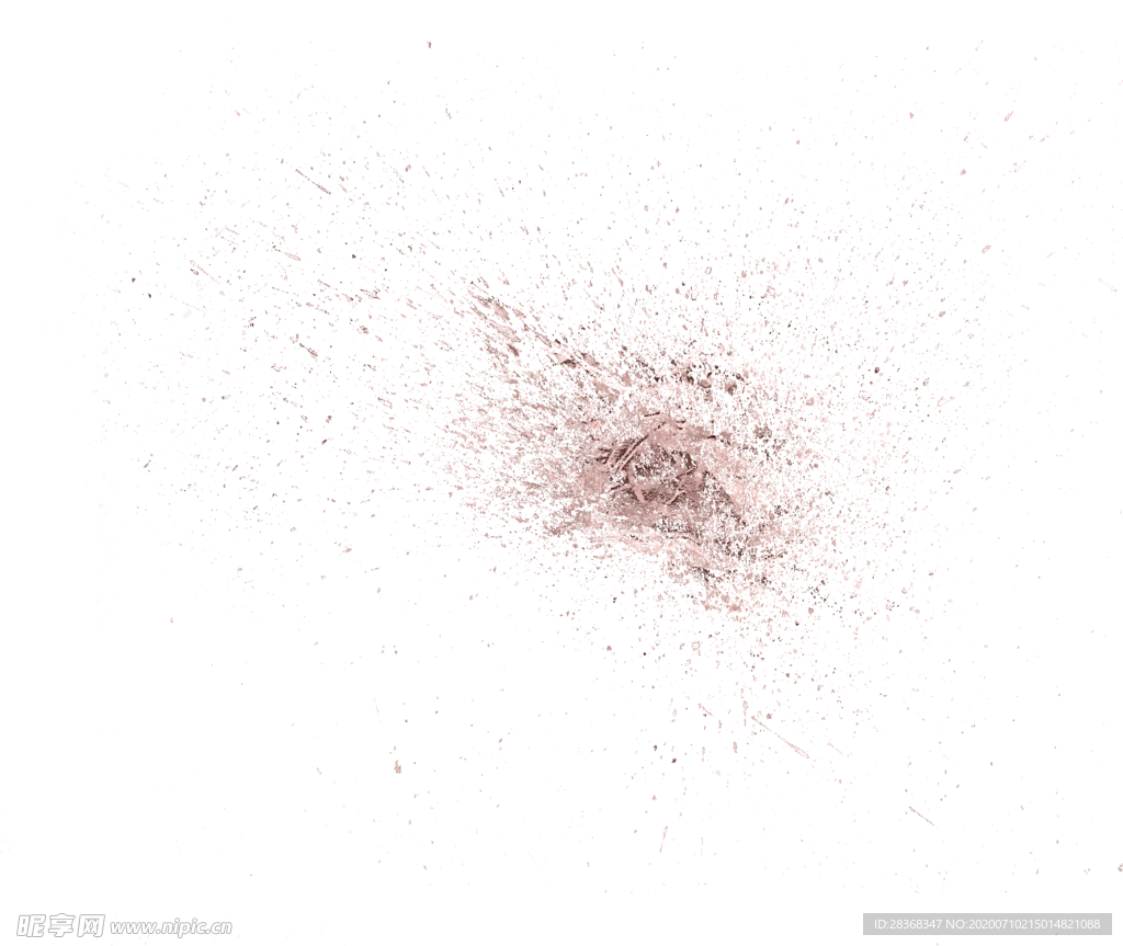 金粉飞溅背景