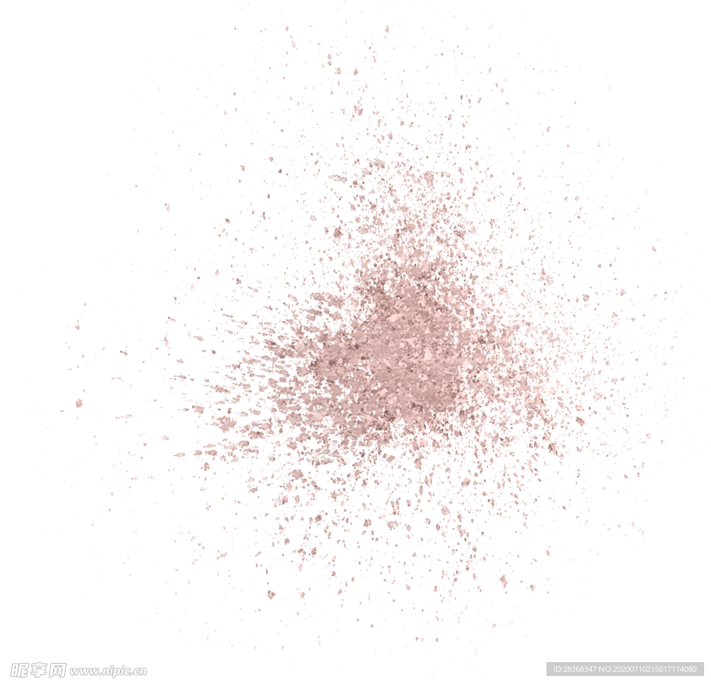 金粉飞溅背景