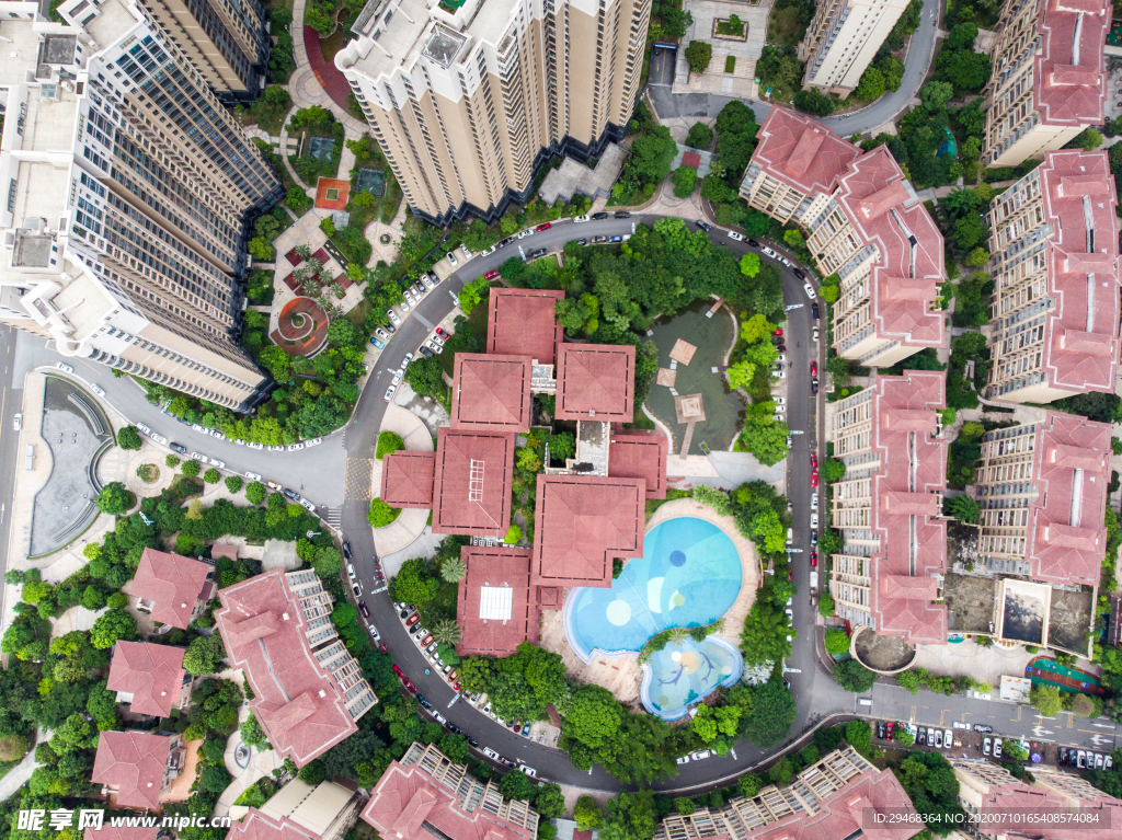 建筑俯视图