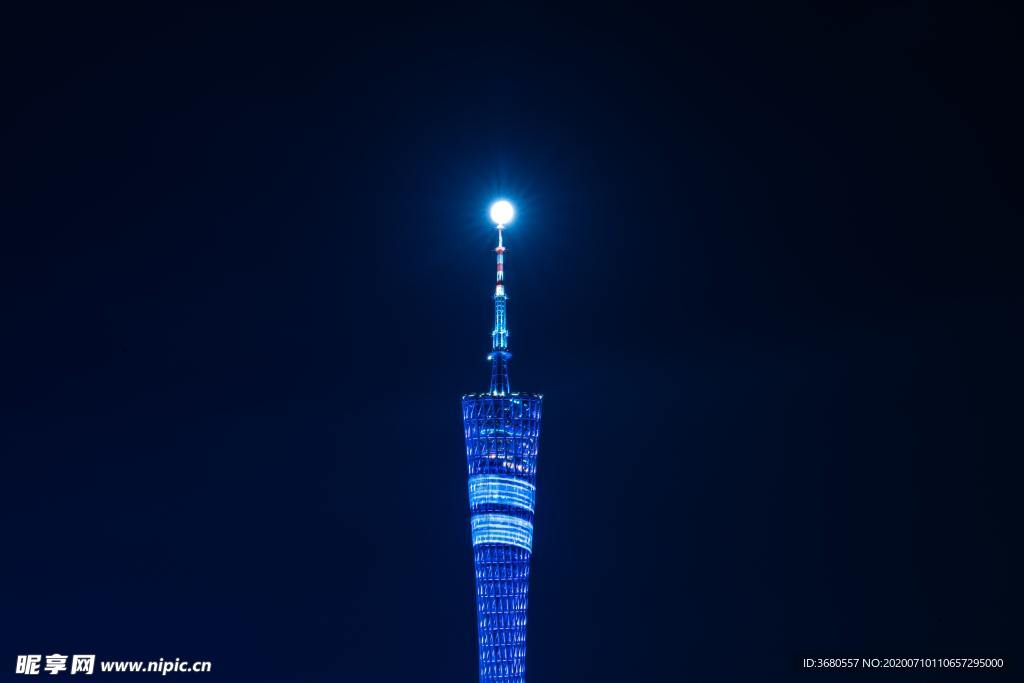 广州塔夜景