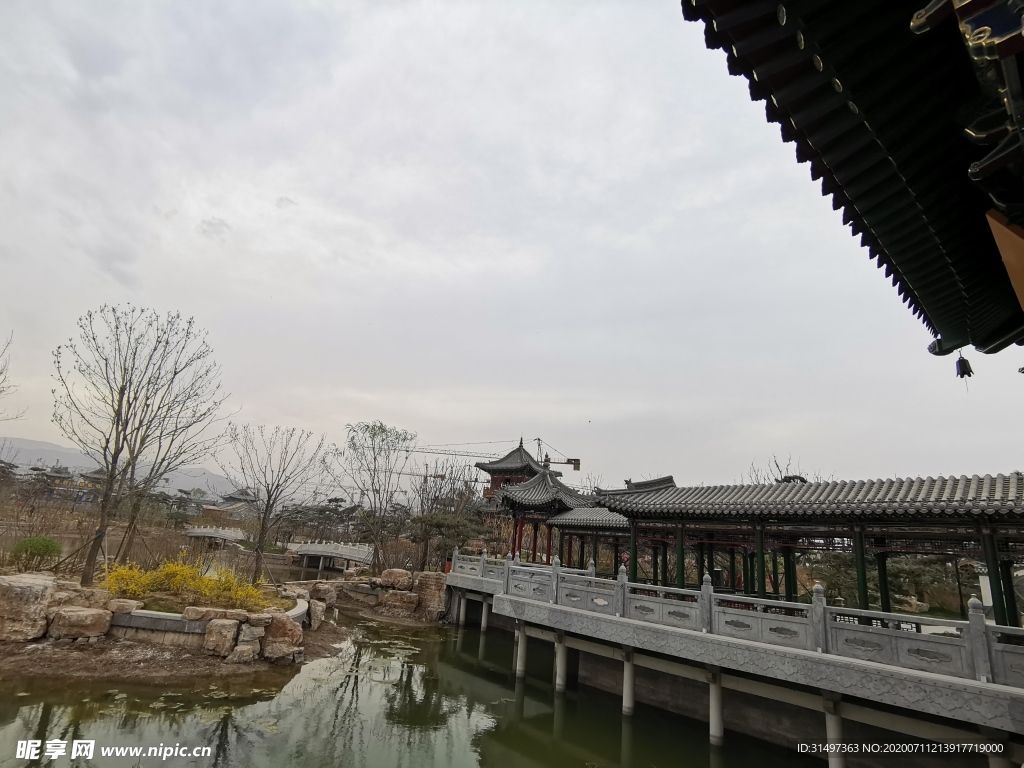 明清古城风光