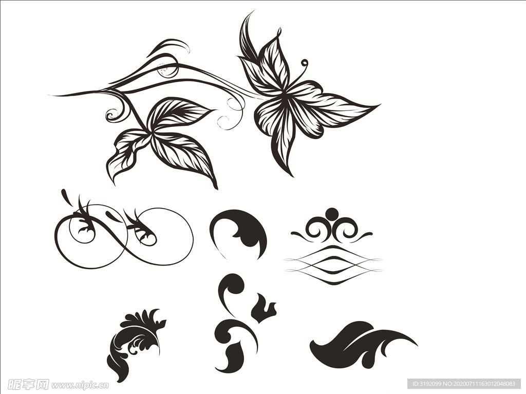 花纹 花边