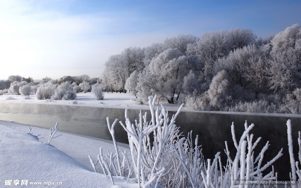 冬天雪景