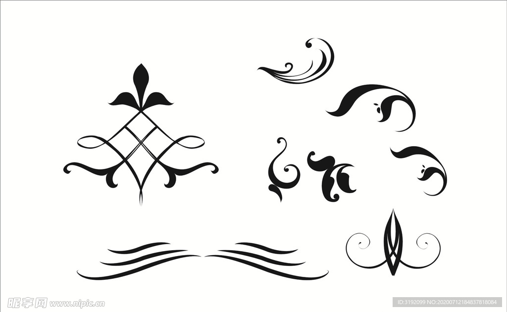 花纹 花边