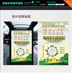 创文明城市海报