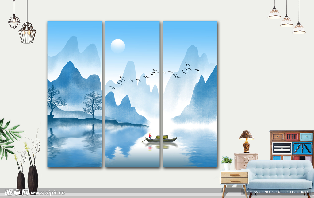山水画