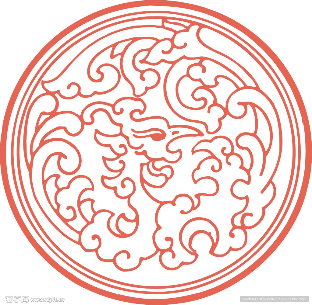 中式 传统图案 花纹 矢量