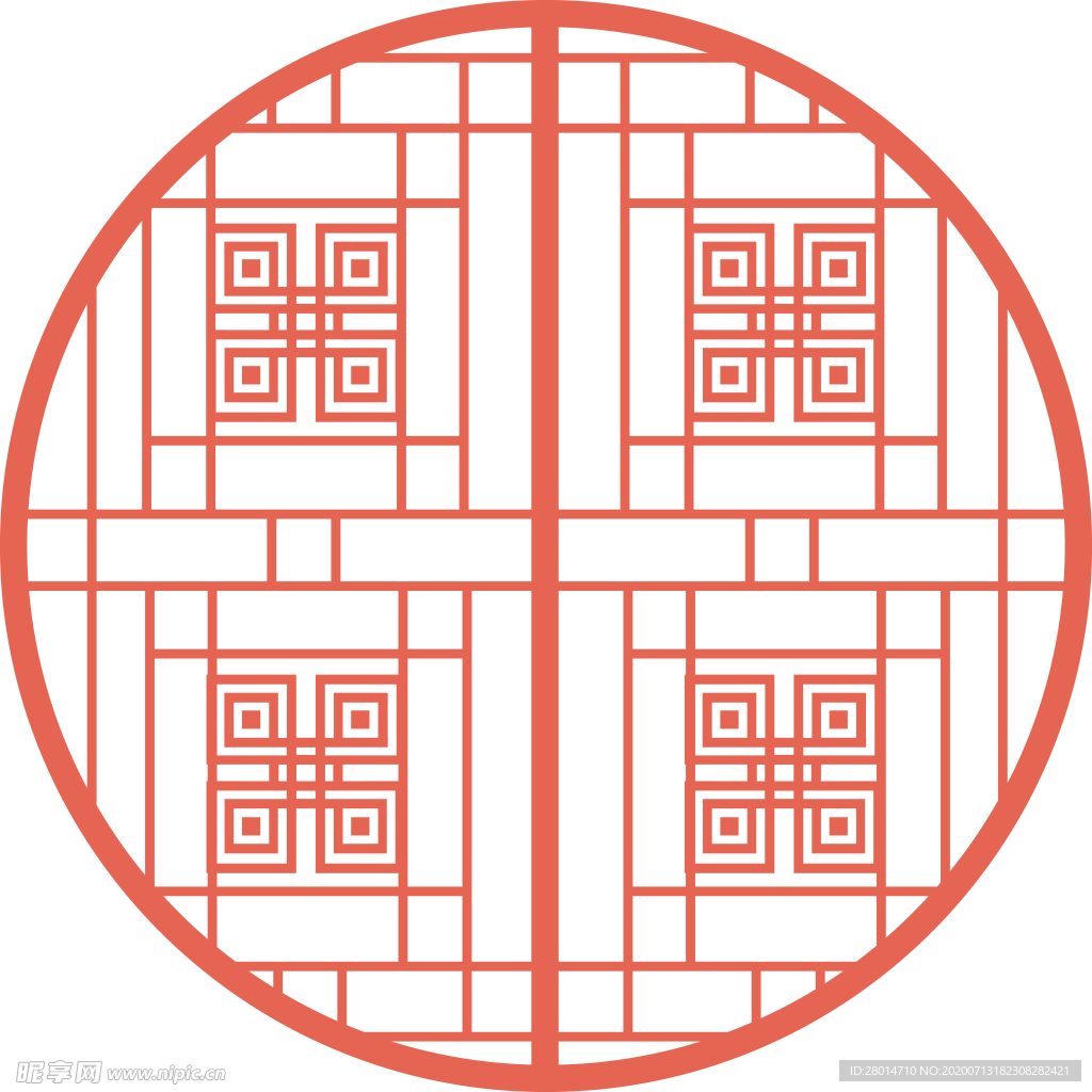 中式 传统图案 花纹 矢量