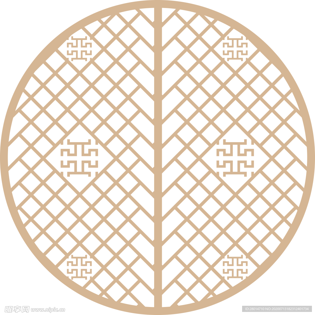 中式 传统图案 花纹 矢量