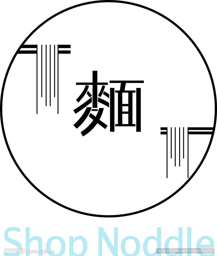 面食logo