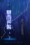 暴雨预警