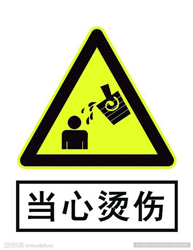 当心烫伤