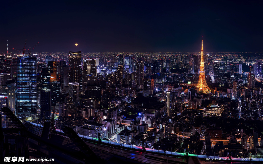 日本 东京 地标 天际线