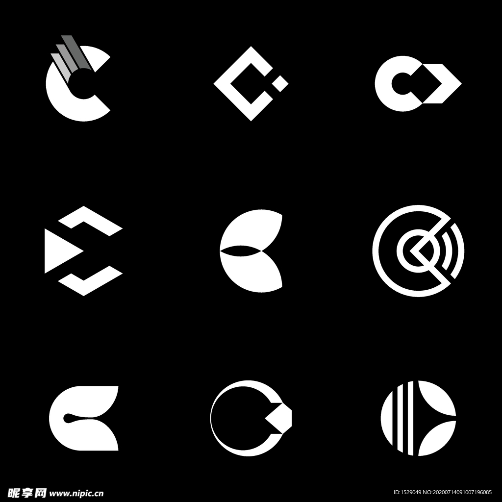 抽象几何图标