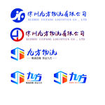九方物流logo设计
