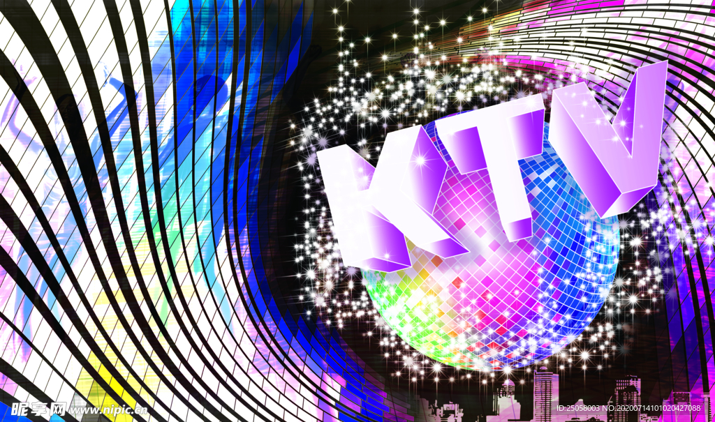 KTV背景墙