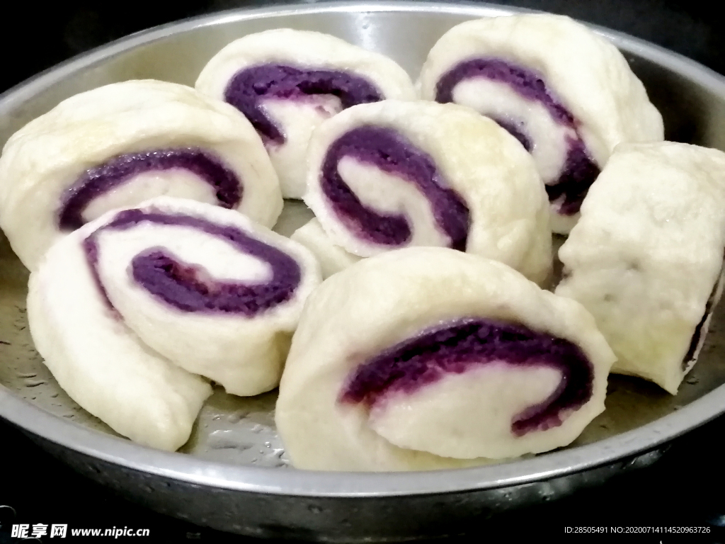 紫薯馒头