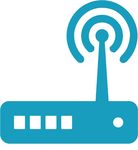 扁平化wifi路由信号接收器