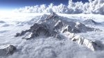 高原雪峰