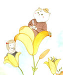 水彩猫 卡通图片