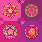 民族花纹