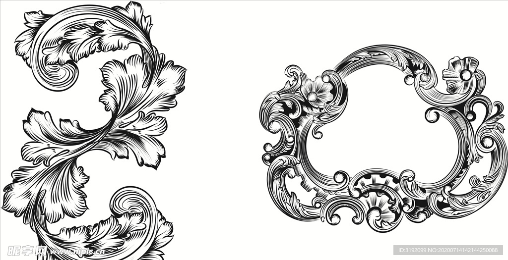 花纹 花边
