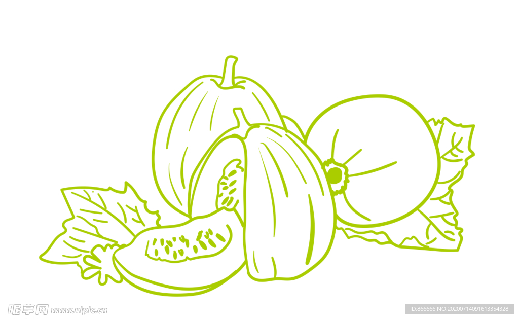 糖瓜的画法图片