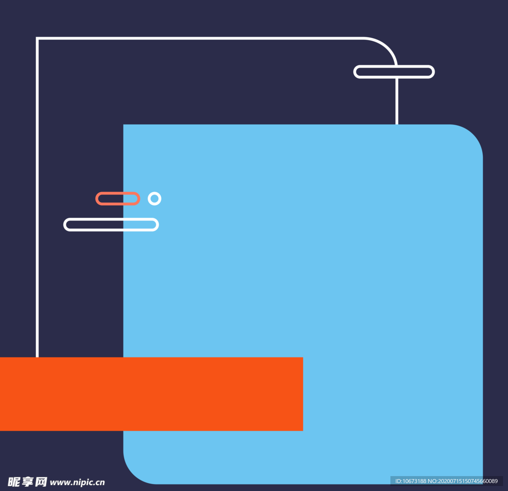 方形海报