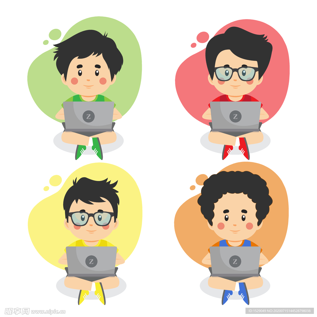 卡通学生