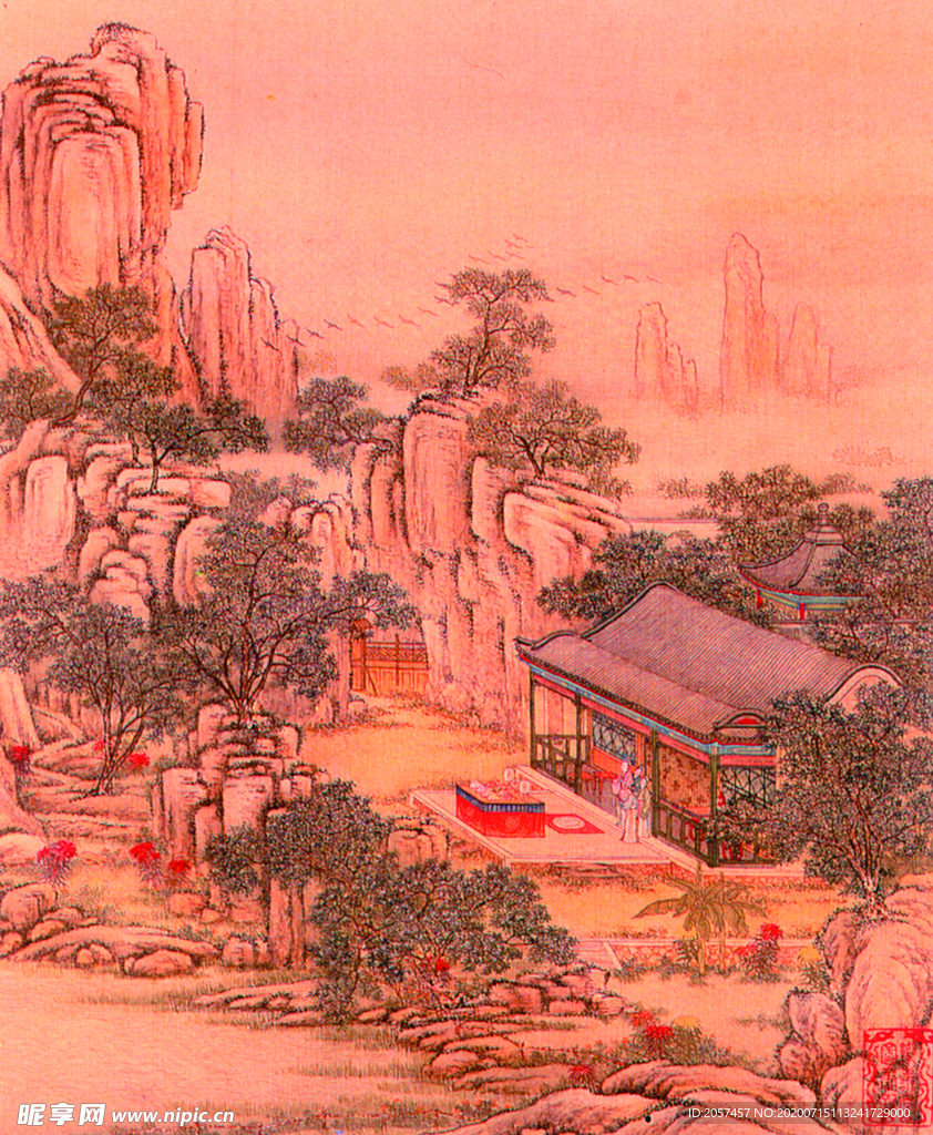 山水国画