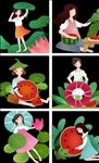 卡通女生