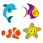 海洋生物集合