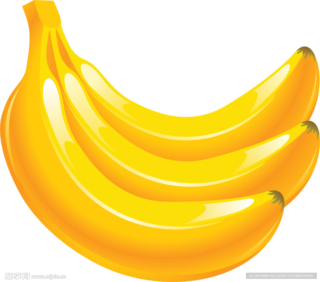 香蕉手繪香蕉水果, 香蕉, 手繪香蕉, 水果素材圖案，PSD和PNG圖片免費下載