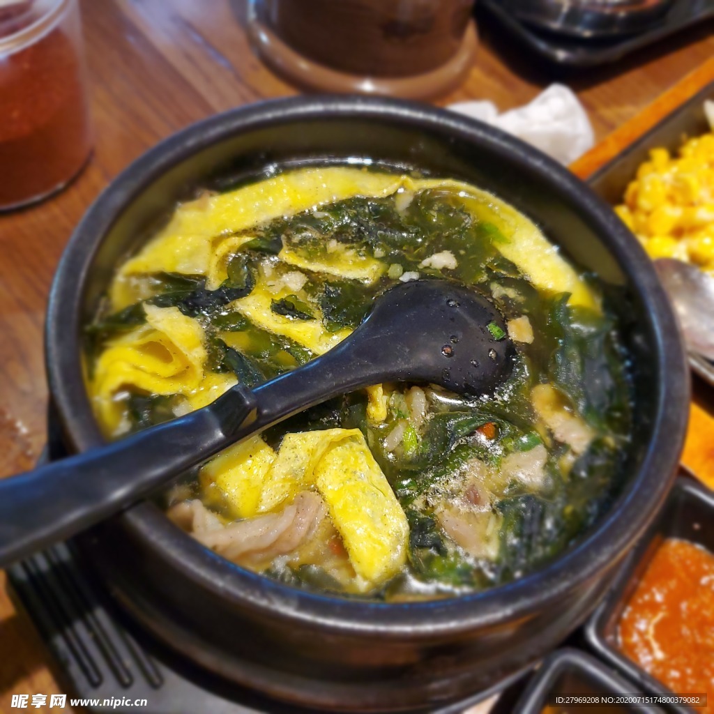 韩式汤海带汤大酱汤味增汤
