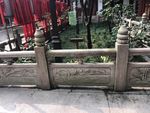 寺庙石栏杆
