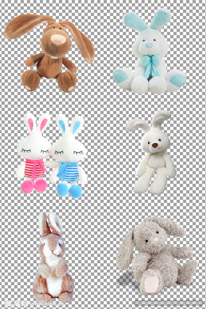 兔子造型玩偶