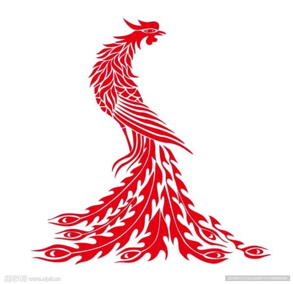 矢量孔雀