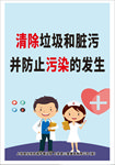 清除垃圾和脏污海报