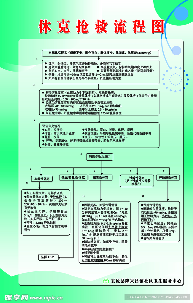 休克抢救救流程图