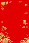 红色背景