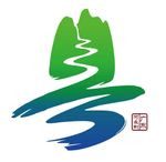 广东河长制粤字山河LOGO