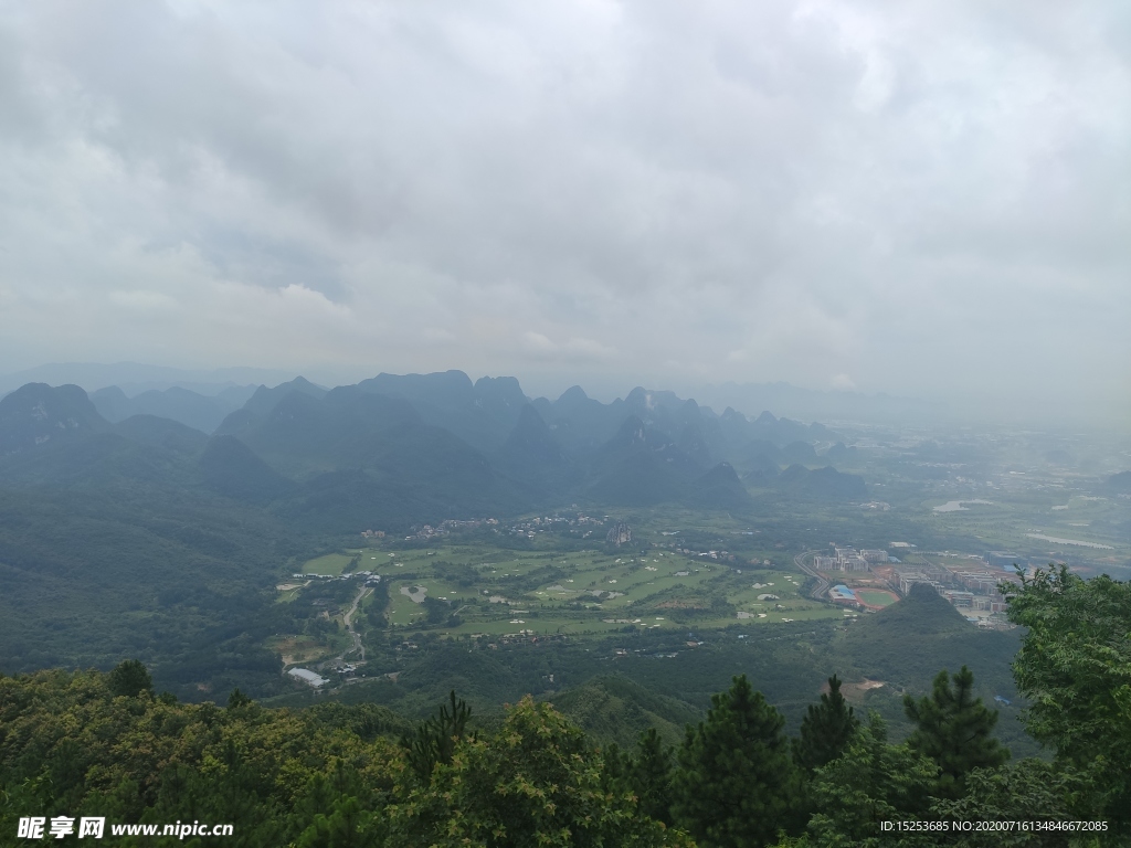 桂林盆地风景